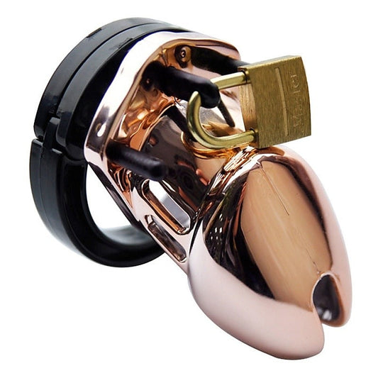 Rose Gold Chastity Cage by BDStyle - Male Chastity