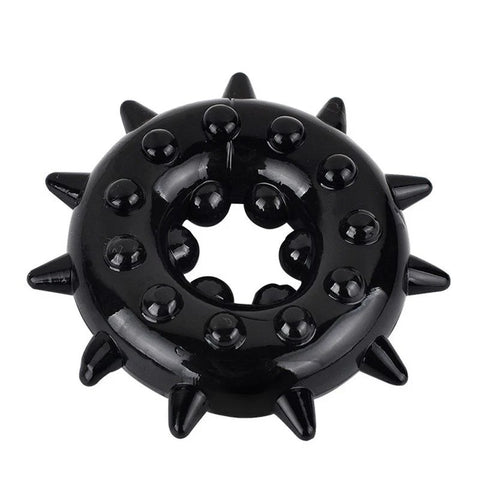 BDStyle Heavy Duty Silicon Cock Ring Premium TPE Silicone Construction - Ball and Cock Toys
