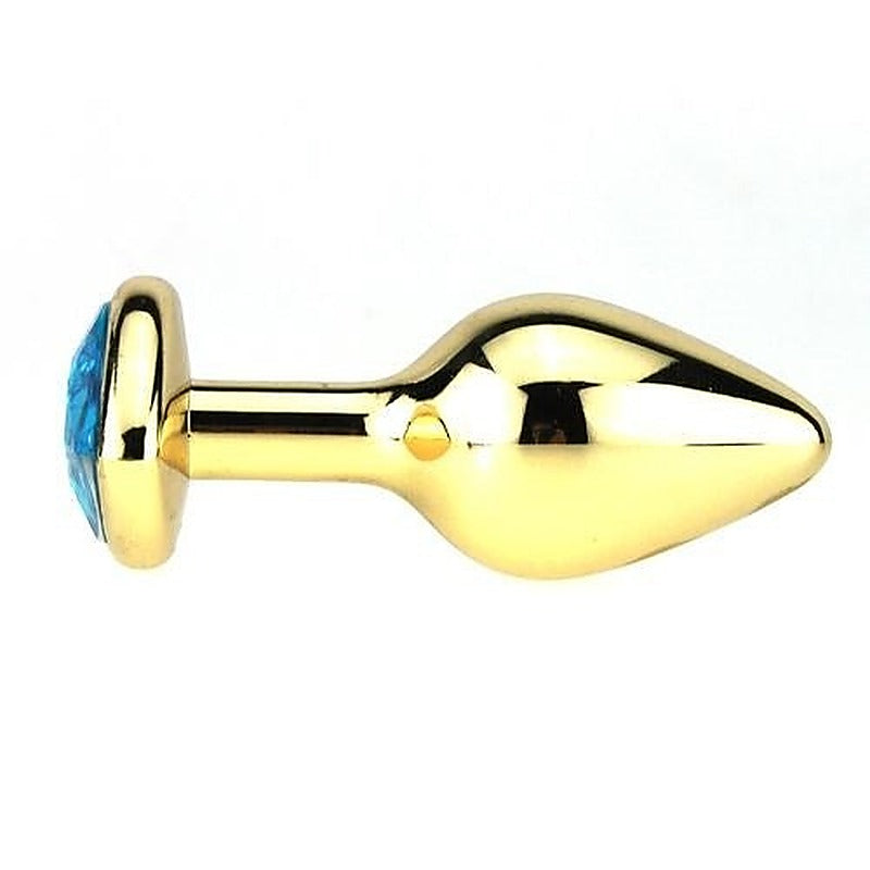 Large Golden Heart Intimate Adornment by BDStyle - Love Eggs and Kegel Exercisers