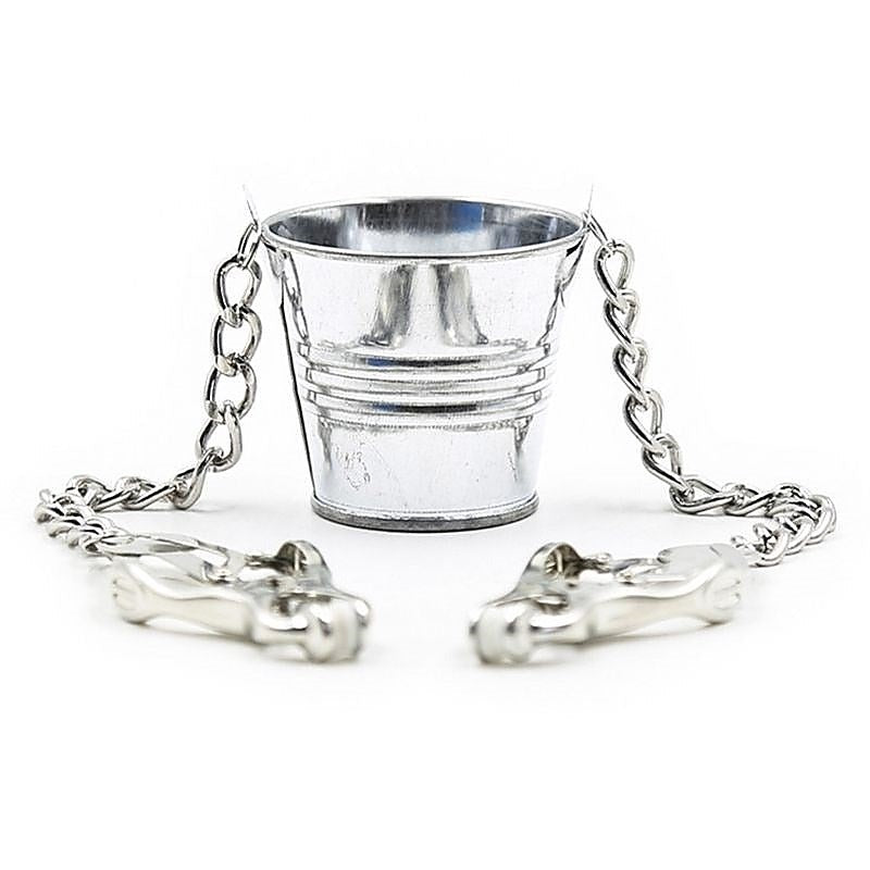 Slave Bucket Labia and Nipple Clamps by BDStyle - Breast and Nipple Toys