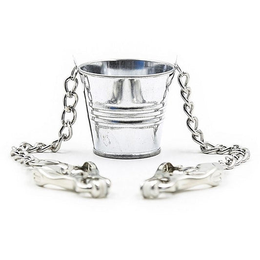 Slave Bucket Labia and Nipple Clamps by BDStyle - Breast and Nipple Toys