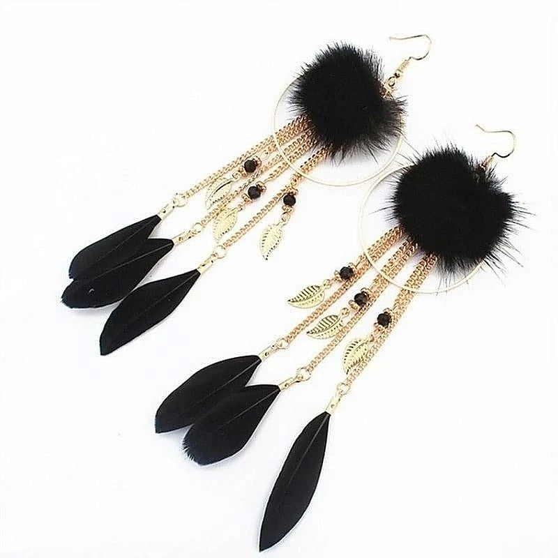 Dreamcatcher Feather Nipple Clamps by BDStyle - Butt Plugs