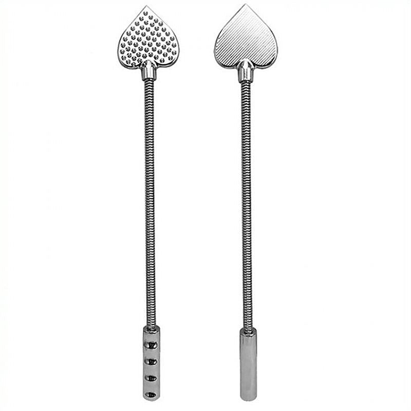 Premium Heart Shaped Steel Crop by BDStyle - Whips And Crops