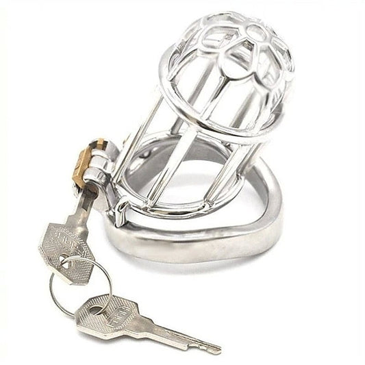 Plum Blossom Bend Ring Chastity Device by BDStyle - Male Chastity