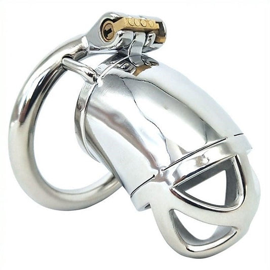 Adjustable Steel Chastity Cage by BDStyle - Male Chastity