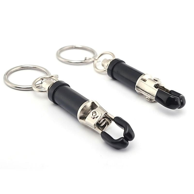 Premium Bondage Ring Barrel Clamps by BDStyle - Breast and Nipple Toys