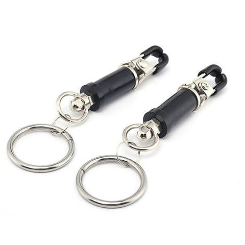 Premium Bondage Ring Barrel Clamps by BDStyle - Breast and Nipple Toys