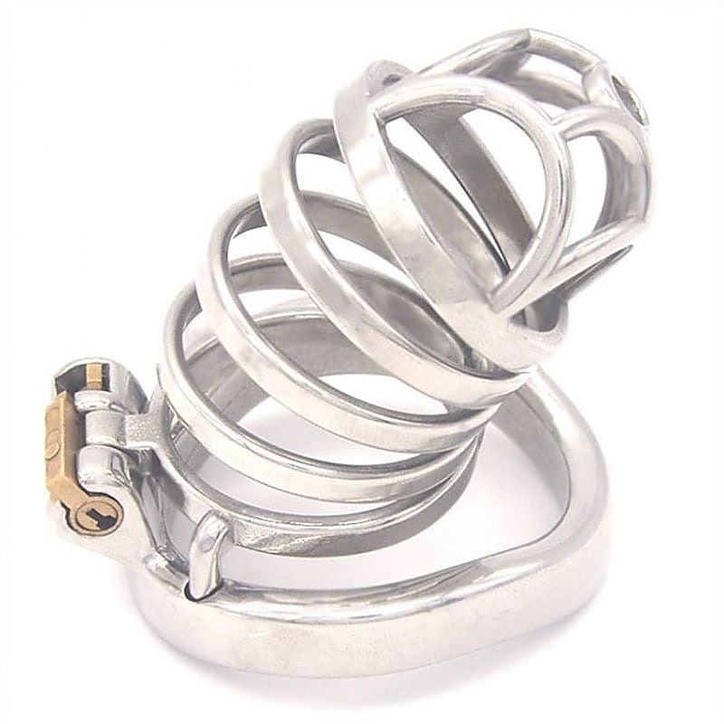 Rhombic Bend Male Chastity Cock Cage by BDStyle - Male Chastity