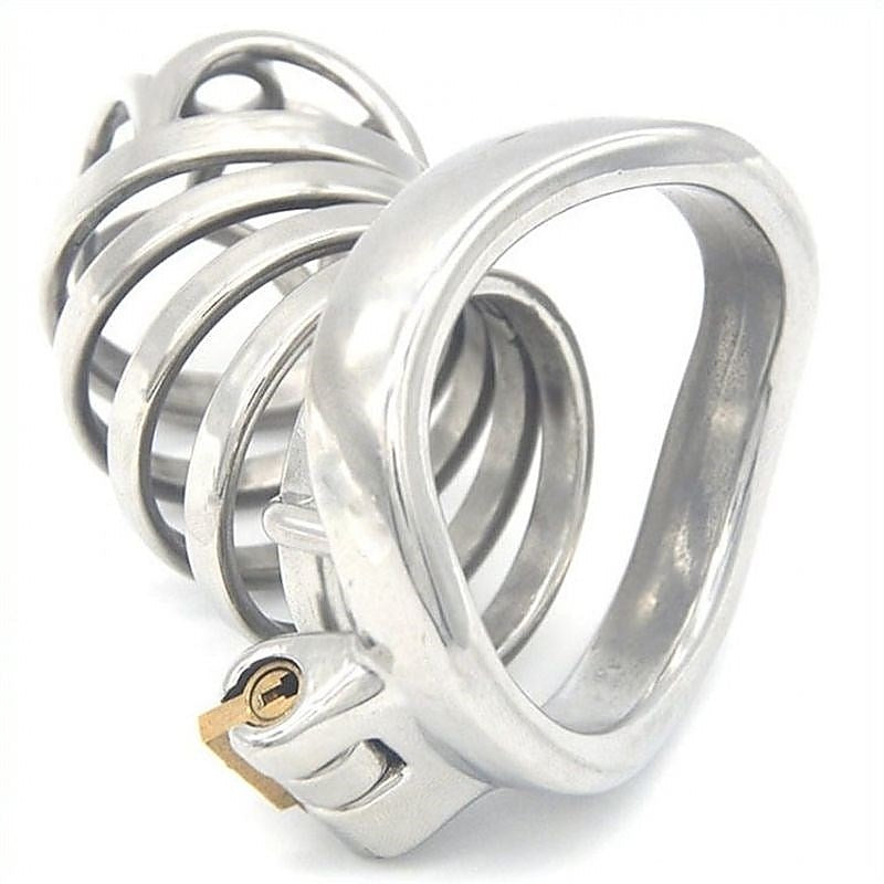 Rhombic Bend Male Chastity Cock Cage by BDStyle - Male Chastity