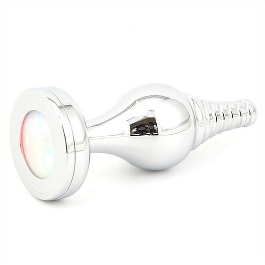 Metal Cusp Head Butt Plug Sparkler by BDStyle - Steel Sex Toys