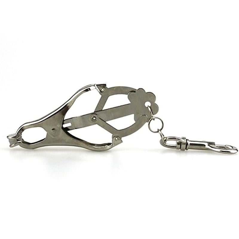 Japanese Clover Clamps With Dog Clips by BDStyle - Nipple and Clit Clamps