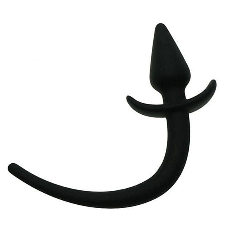 Premium Dog Tail Silicone Anal Plug by BDStyle - Prostate Toys