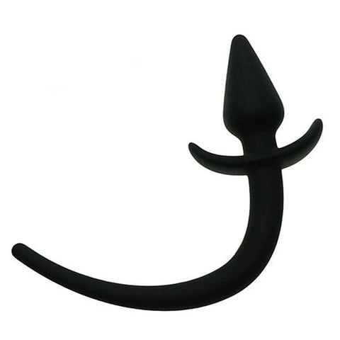 Premium Dog Tail Silicone Anal Plug by BDStyle - Prostate Toys