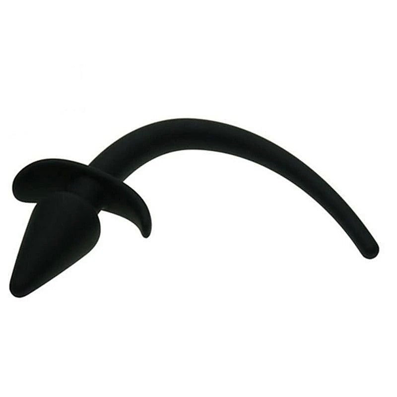 Premium Dog Tail Silicone Anal Plug by BDStyle - Prostate Toys