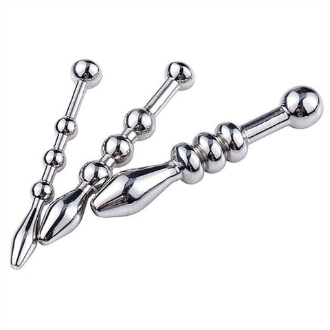Professional Beaded Penis Plug by BDStyle - Penis Plugs