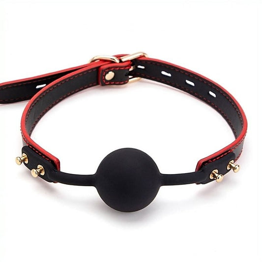 Silicone Ball Bondage Gag by BDStyle - Bondage Gags and Bits