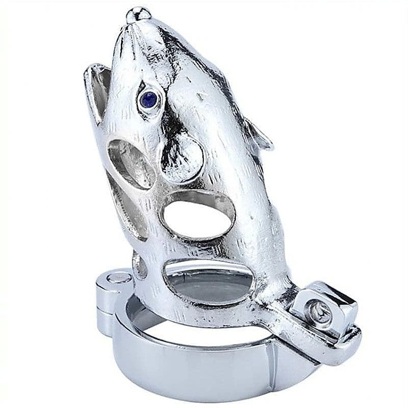 Premium Chinese Zodiac Rat Cock Cage by BDStyle - Male Chastity