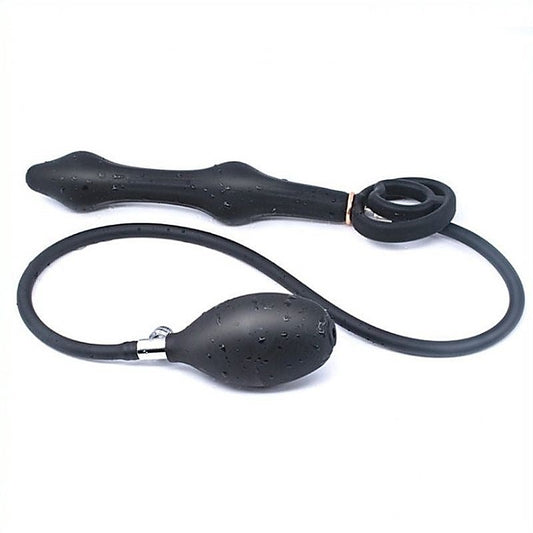Double Rolling Ball Inflatable Anal Plug by BDStyle - Inflatable Dildos and Vibrators