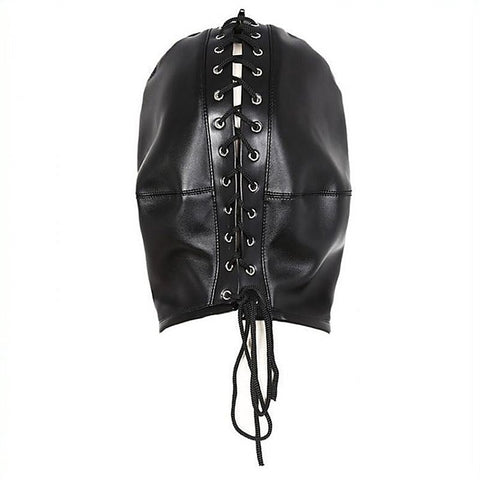 Premium Double Layer Bondage Hood by BDStyle - Bondage Hoods