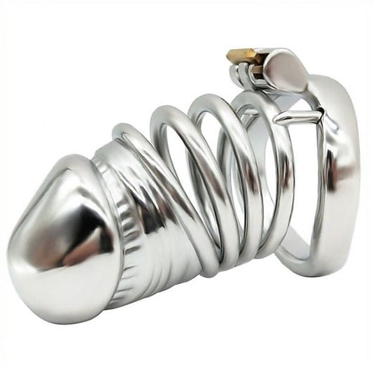 Adjustable Stainless Steel Chastity Device by BDStyle - Male Chastity