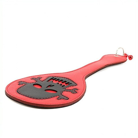Round Paddle With Skull by BDStyle - Paddles And Slappers