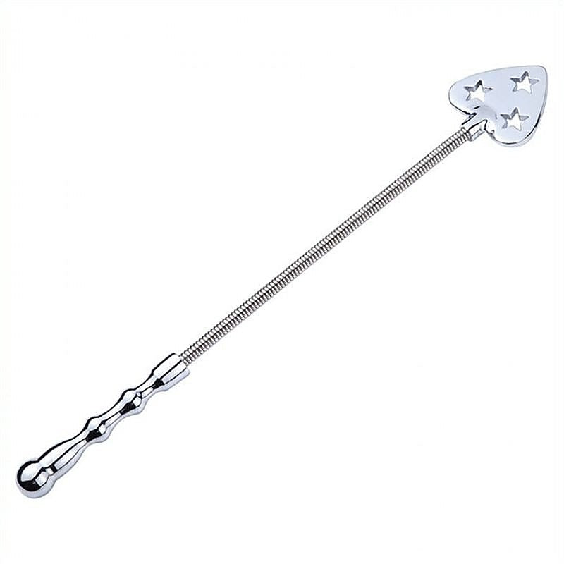 Premium Metal Heart Shaped Flogger by BDStyle - Whips And Crops