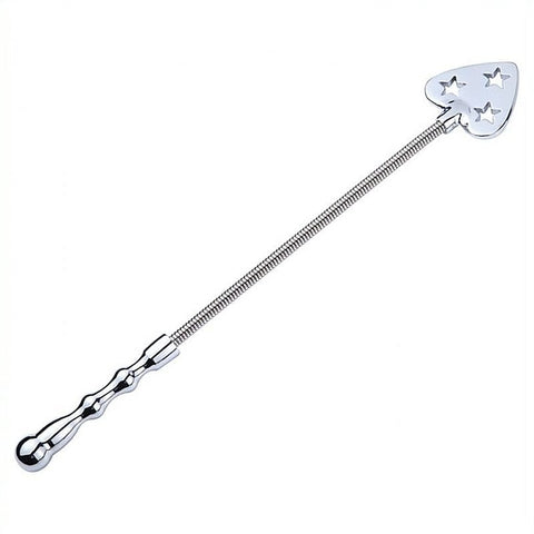 Premium Metal Heart Shaped Flogger by BDStyle - Whips And Crops