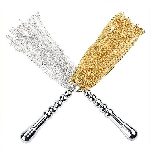 Metal Tassled Dildo Whip by BDStyle - Whips And Crops