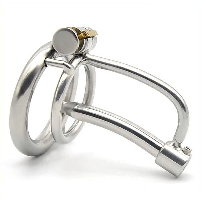 Premium Metal Cum Thru Birdlock Cage by BDStyle - Male Chastity