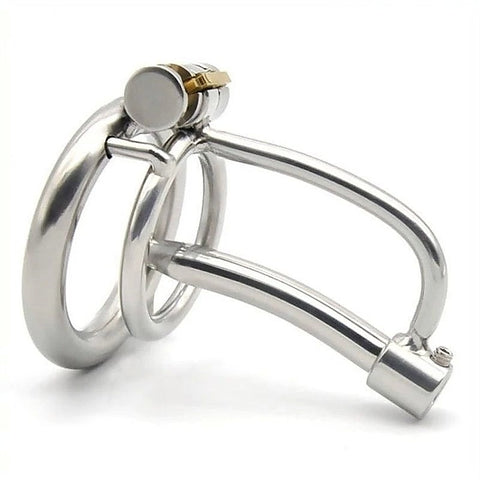 Premium Metal Cum Thru Birdlock Cage by BDStyle - Male Chastity