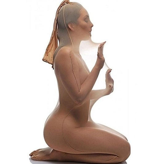 Cocoon Nude Body Stocking Penis Pump by BDStyle - Penis Pumps And Stretchers