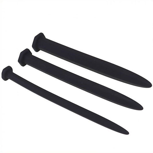 Silicone Hexagon Penis Plug Stimulation Kit by BDStyle - Penis Plugs