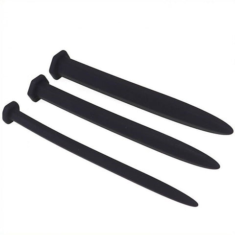 Silicone Hexagon Penis Plug Stimulation Kit by BDStyle - Penis Plugs