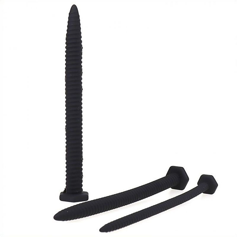 Silicone Screw Penis Plug Kit by BDStyle - Penis Plugs