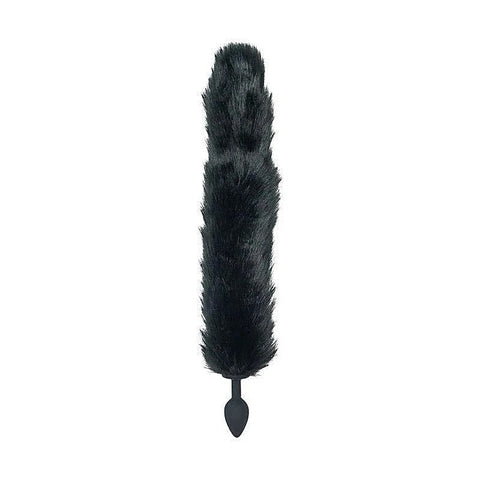 Silicone Anal Faux Fox Tail Plug by BDStyle - Butt Plugs