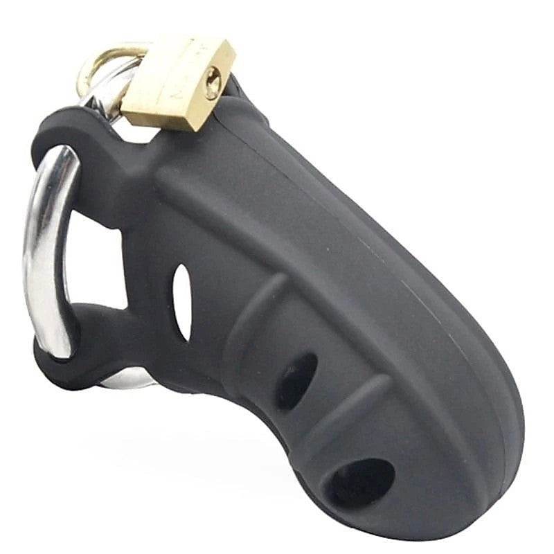 Silicone Male Chastity Device Medium by BDStyle - Male Chastity