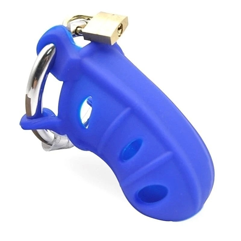 Silicone Male Chastity Device Medium by BDStyle - Male Chastity