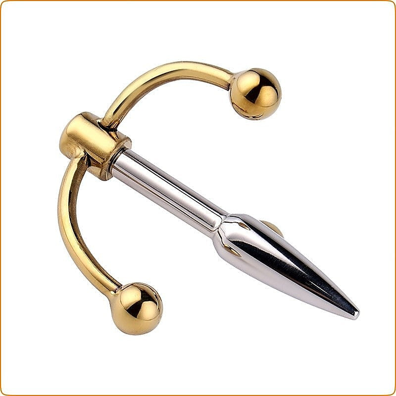 Golden Claw Head Urethral Plug by BDStyle - Penis Plugs