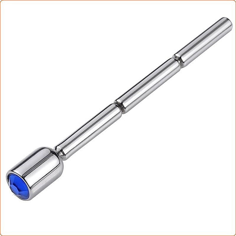 Mini Size Penis Plug With Diamond by BDStyle - Penis Plugs