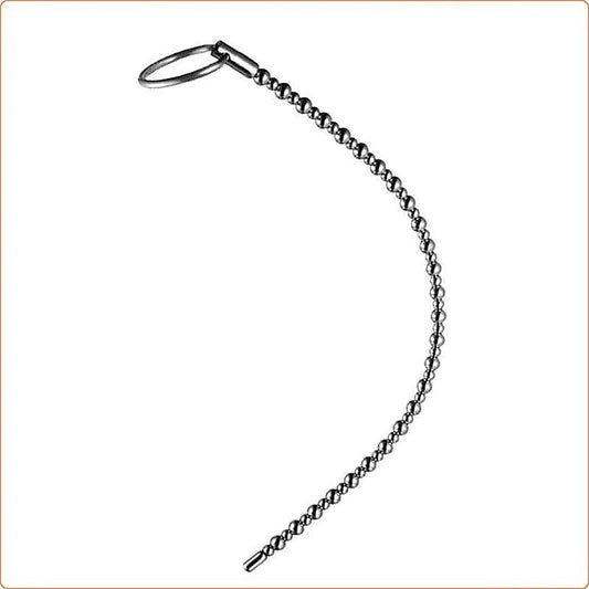 Ball Bent Stainless Steel Penis Plug by BDStyle - Penis Plugs