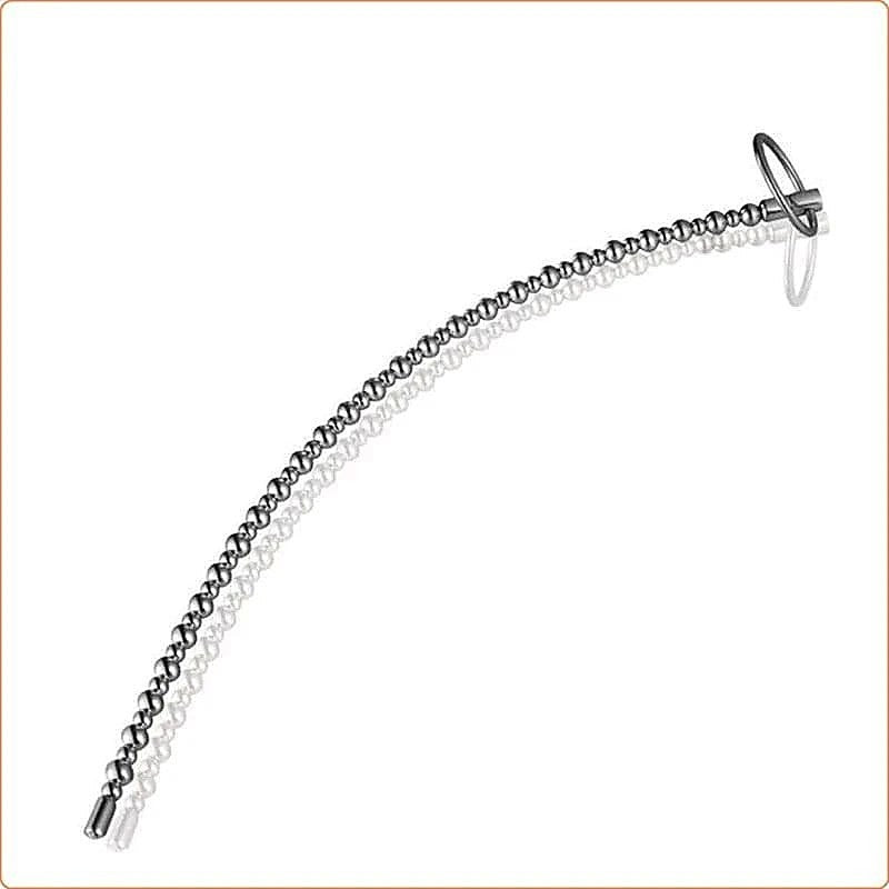 Professional Ball Bent Penis Plug by BDStyle - Penis Plugs