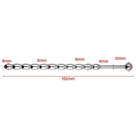 Premium Brooks Ball Sounding Plug by BDStyle - Penis Plugs