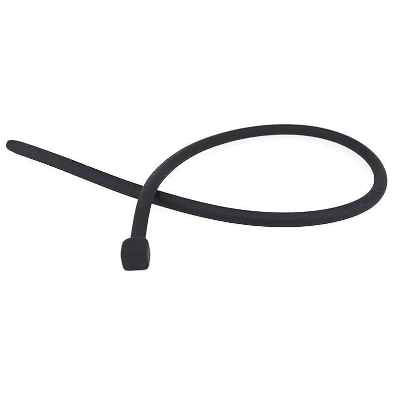 Premium Silicone Penis Plug Black by BDStyle - Penis Plugs