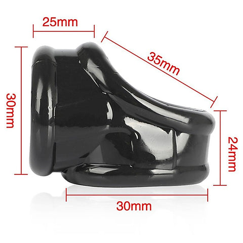 Stretchy Rubber Cocksling by BDStyle - Ball and Cock Toys