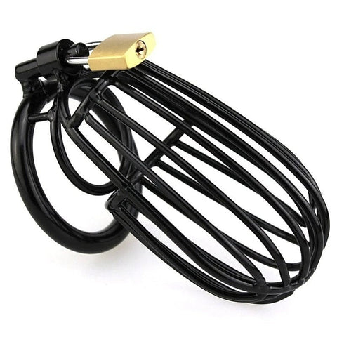 Samurai Cock Cage Drooping Chastity Device by BDStyle - Male Chastity