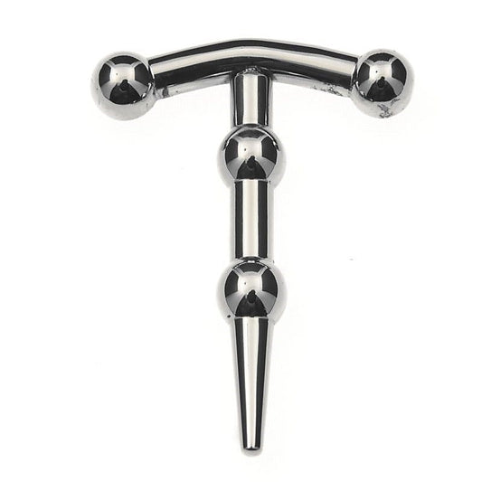 Dual Bead Pleasure Plug by BDStyle - Penis Plugs