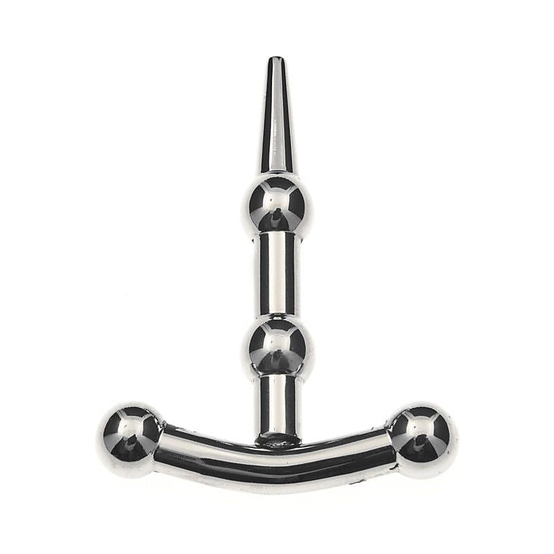 Premium Dual Bead Pleasure Plug by BDStyle - Penis Plugs