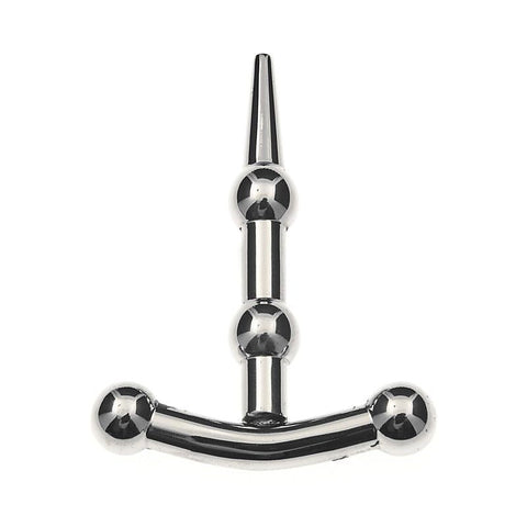 Premium Dual Bead Pleasure Plug by BDStyle - Penis Plugs