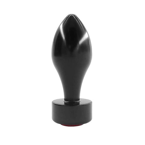 Aluminium Butt Plug with Red Diamonte by BDStyle - Non-Realistic Dildos