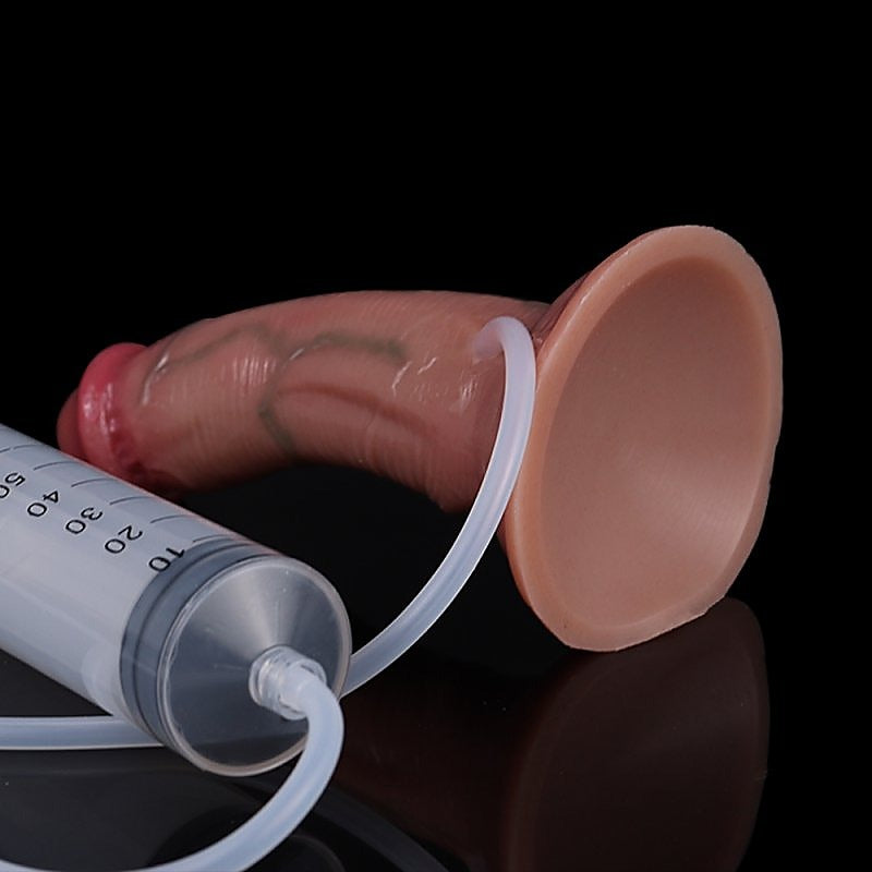 Squirting Realistic Soft Dildo by BDStyle - Realistic Dildos